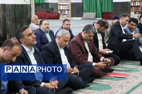  سخنرانی مدیر کل آموزش و پرورش شهرستانهای استان تهران پیش از خطبه‌های نماز عبادی و سیاسی جمعه ورامین به مناسبت هفته بزرگداشت مقام معلم 