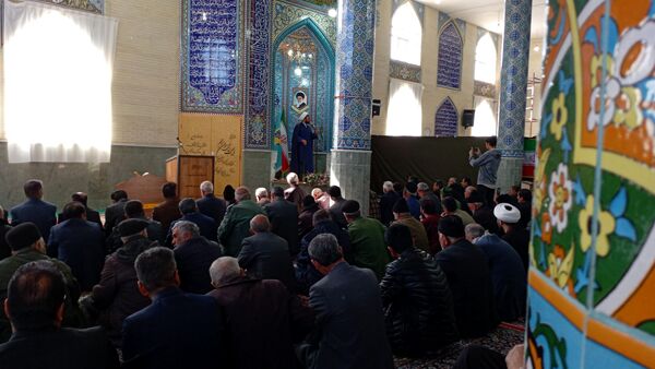 نماز جمعه و برپایی میز خدمت در شهر سورشجان