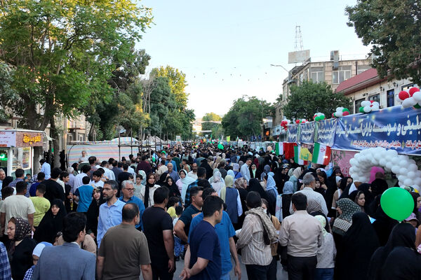 روایت «مهمانی کیلومتری غدیر» در کرمانشاه
