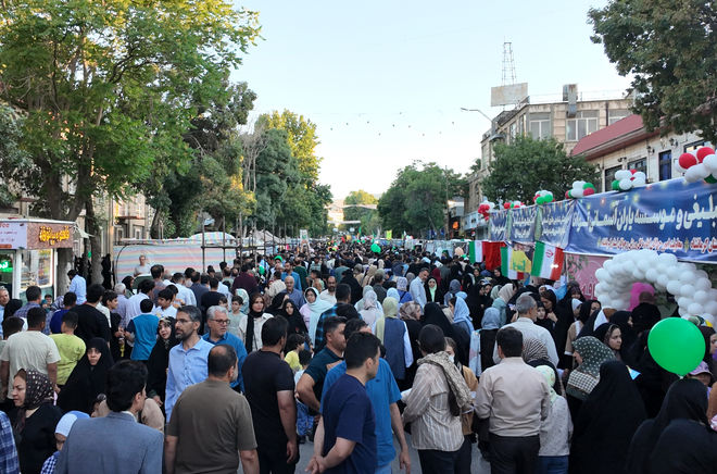 روایت «مهمانی کیلومتری غدیر» در کرمانشاه