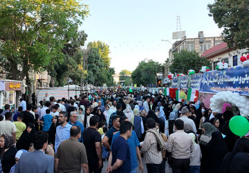 روایت «مهمانی کیلومتری غدیر» در کرمانشاه