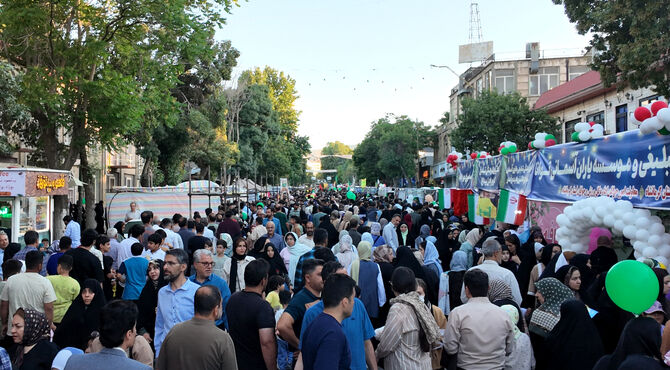 روایت «مهمانی کیلومتری غدیر» در کرمانشاه