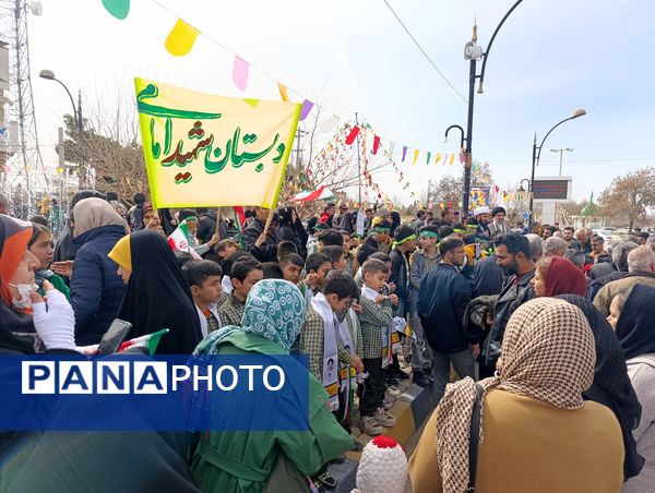 راهپیمایی ۲۲ بهمن در مشهدمرغاب