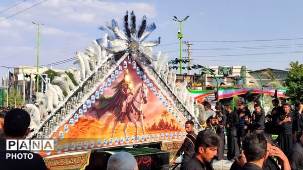 دسته عزاداری  روز تاسوعا در کهریزسنگ 