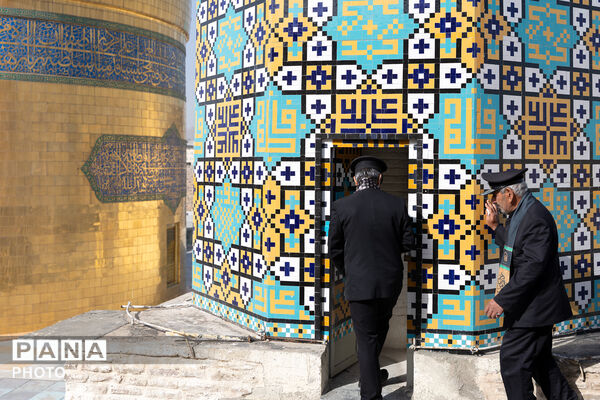 آیین صلا در حرم مطهر رضوی
