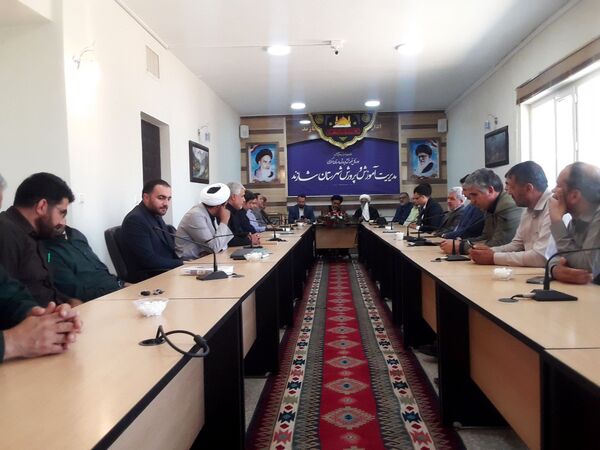 مراسم تودیع و معارفه مدیریت اداره آموزش و پرورش شهرستان شازند