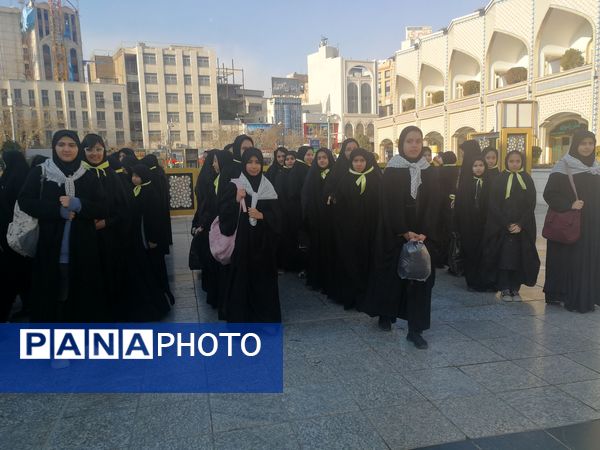 اردوی بازدید از حرم مطهر امام رضا (ع)