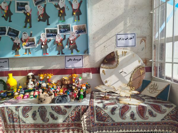 آیین افتتاح پایگاه نهضت سواد آموزی در دبستان شهید نجفی فدافن